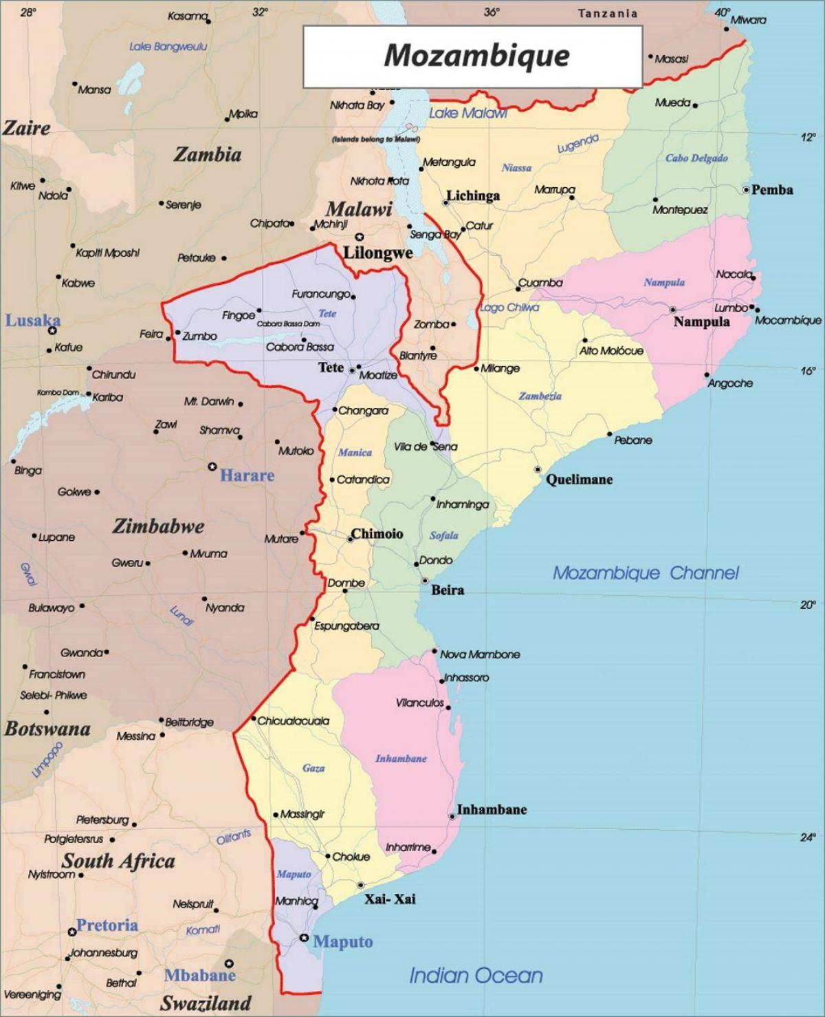 Mozambiku hartë politike