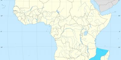 Mozambiku channel africa map